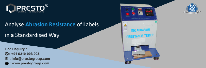 Analyse Abrasion Resistance of Labels in a Standardised Way